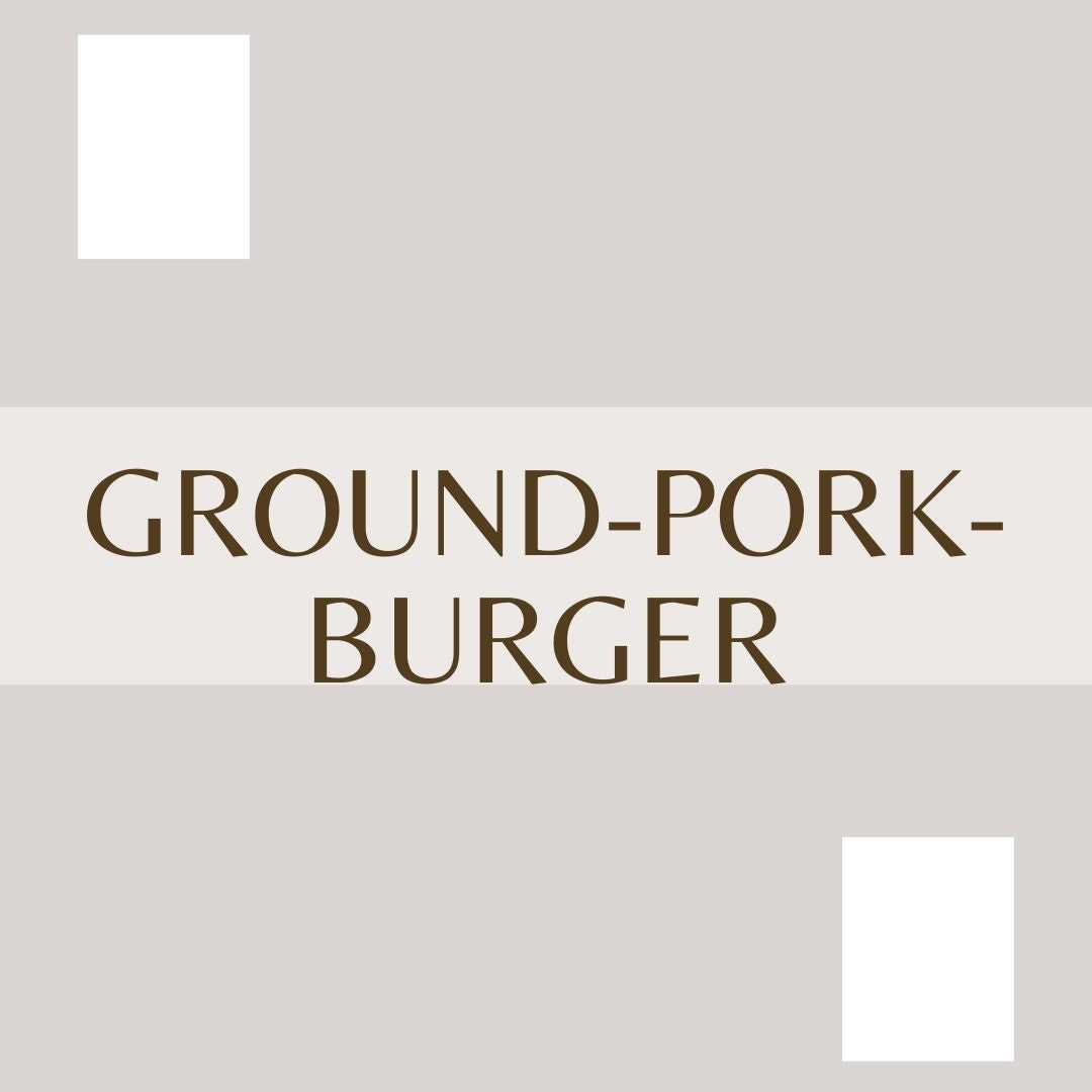 Ground Pork
