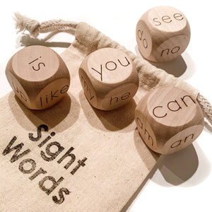 Kindergarten Sight Word Dice