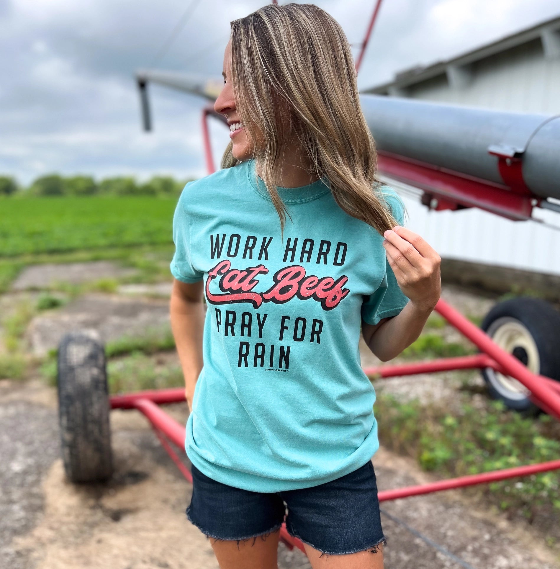 Work Hard Eat Beef Tee