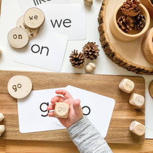 Kindergarten Sight Word Dice