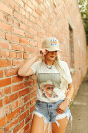 Cowboy Trump Graphic Tee: S