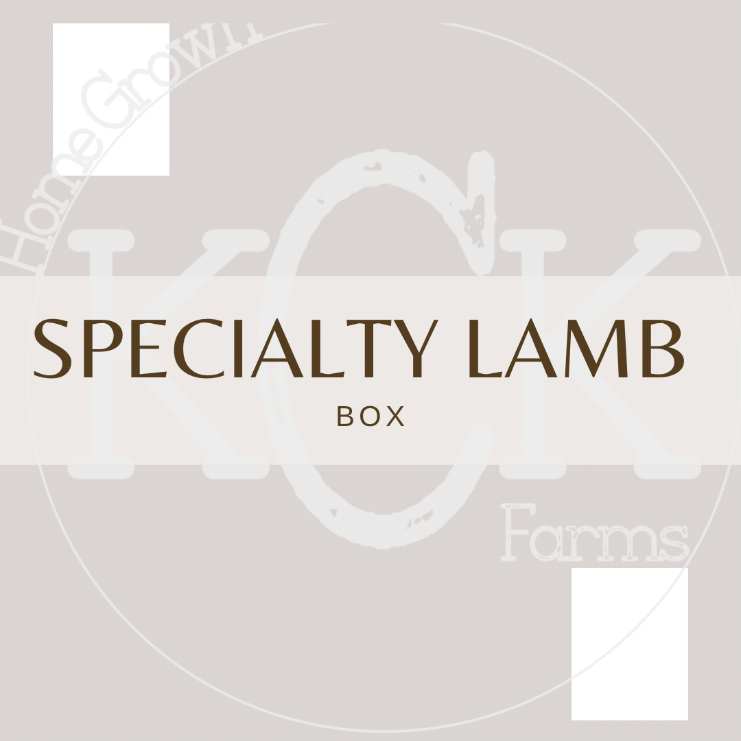 Specialty lamb box