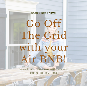 Off Grid Air BNB planning and consulting