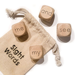 Kindergarten Sight Word Dice