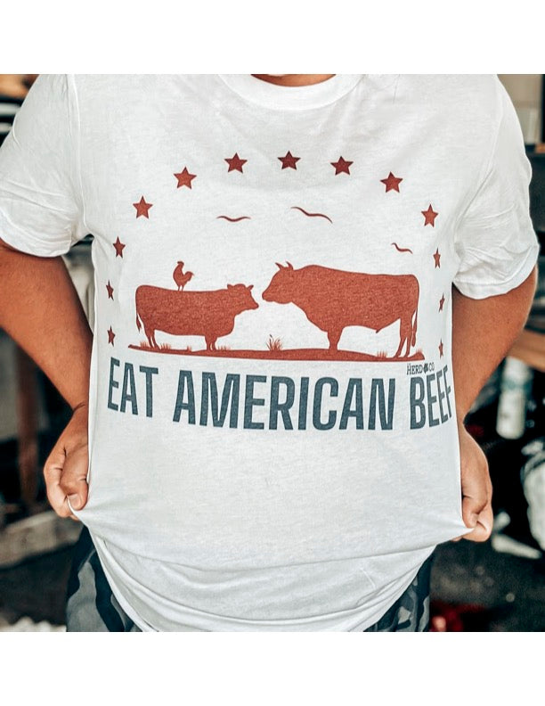 Eat American Beef Tee