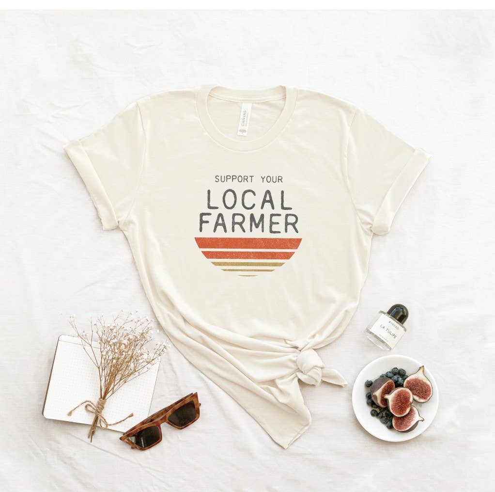 SUPPORT YOUR LOCAL FARMER Graphic T-Shirt